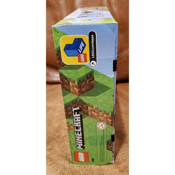 248 Piece Lego Minecraft 21166 The Abandoned Mine Building Block Set Sealed - Picture 2 of 10